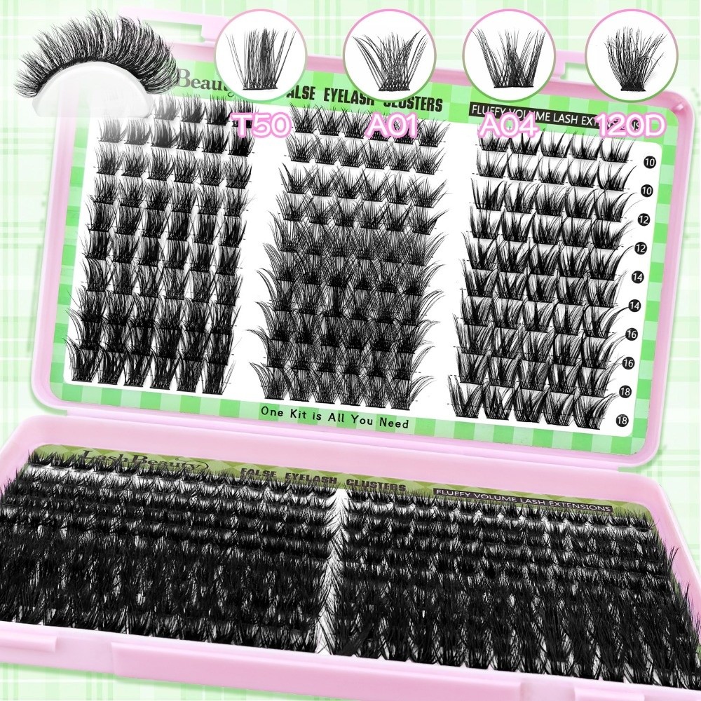 Eyelash Extension Natural - Natural Look False Eyelashes Wispy Style