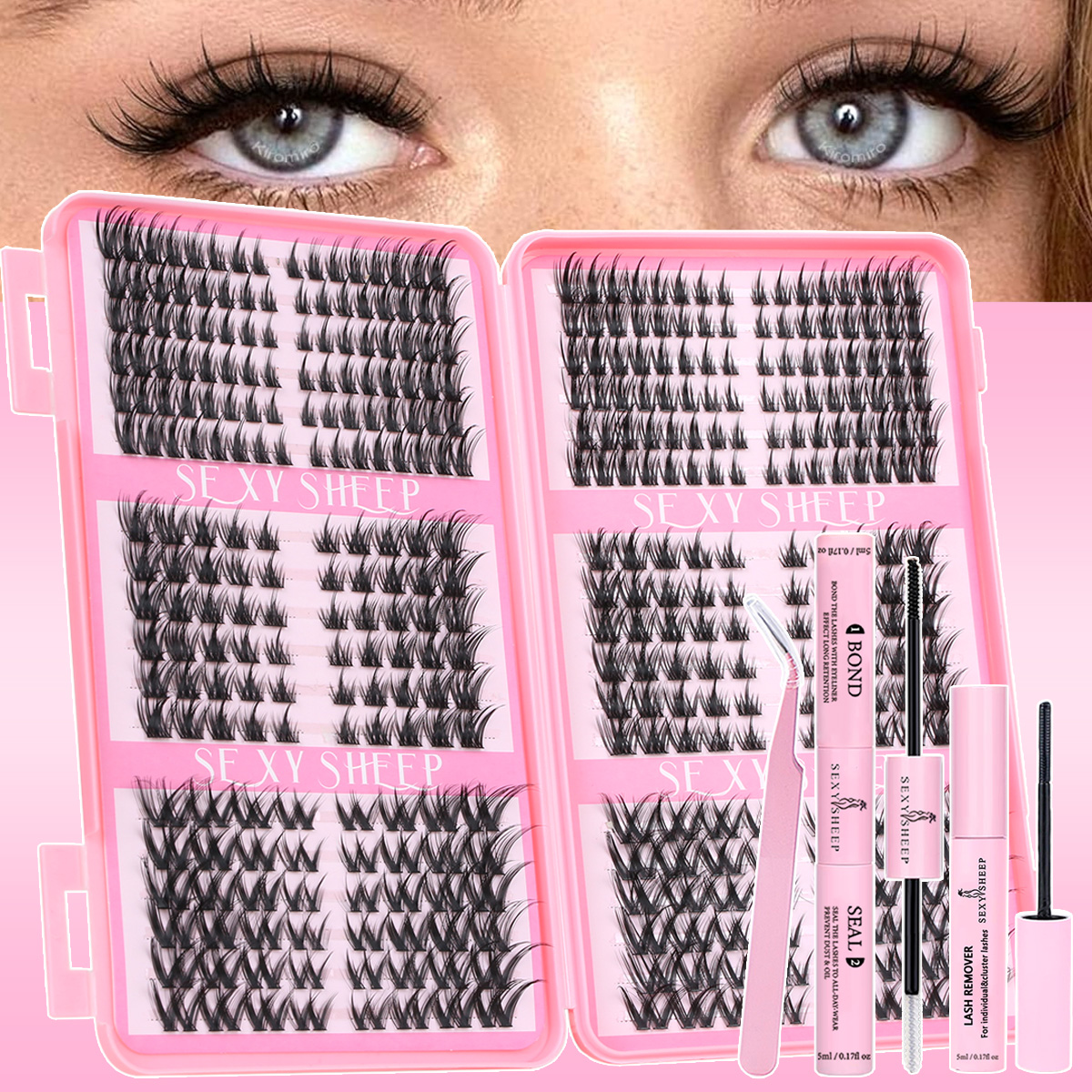 Eyelash Extension Equipment - Eyelash Clusters Kit Cat Lashes Soft