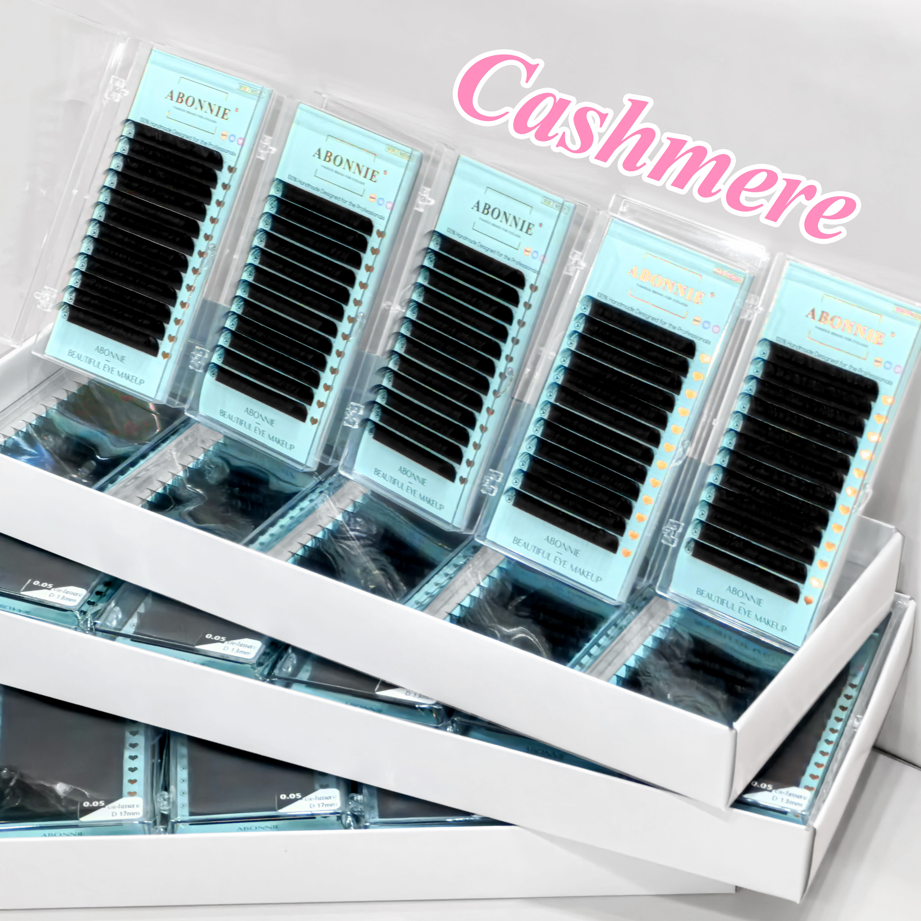 Eyelash Extension Natural Classic - ABONNIE Wholesale 10trays Classic Eyelash Extension