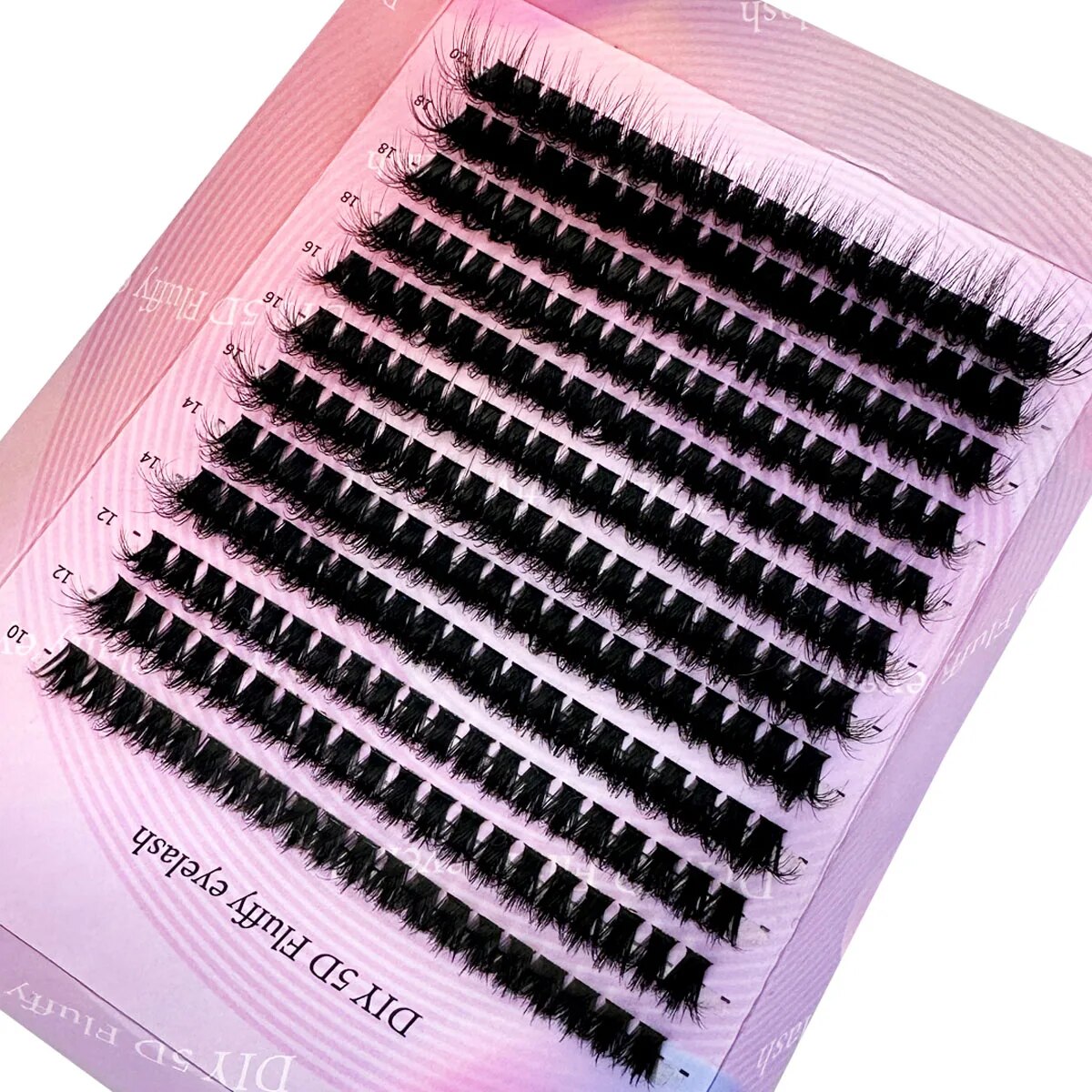 240Ps DIY 5D Fluffy Lash Clust - огляд і ціна Eyelash Extension Anime