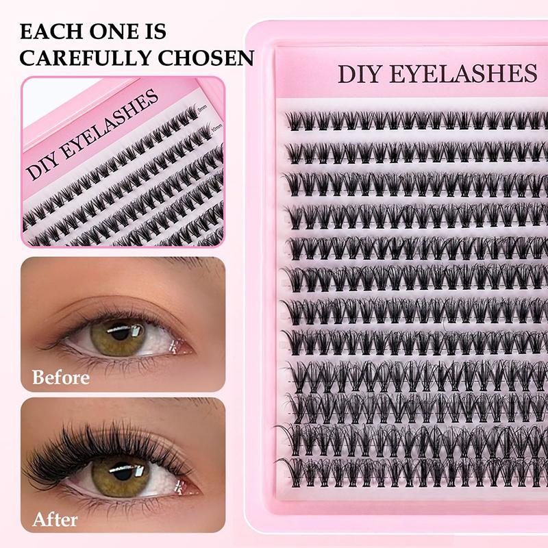 Natural Cluster Feathe-r Lash  - огляд і ціна Eyelash Extension Natural