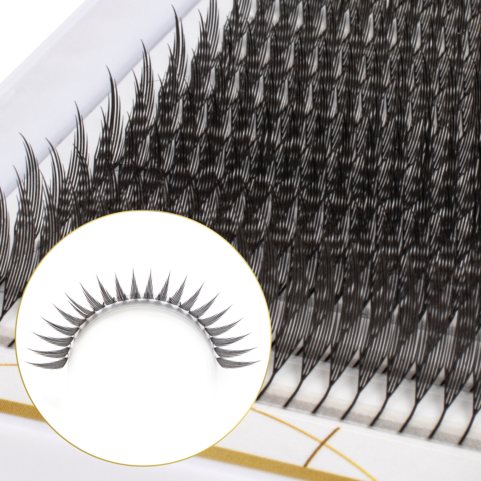 Befer Beauty Anime Lashes 240  - огляд і ціна Eyelash Extension Anime