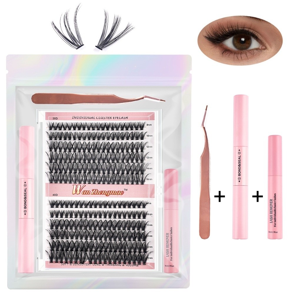 8-16mm Length False Eyelashes  - огляд і ціна Eyelash Extension Natural
