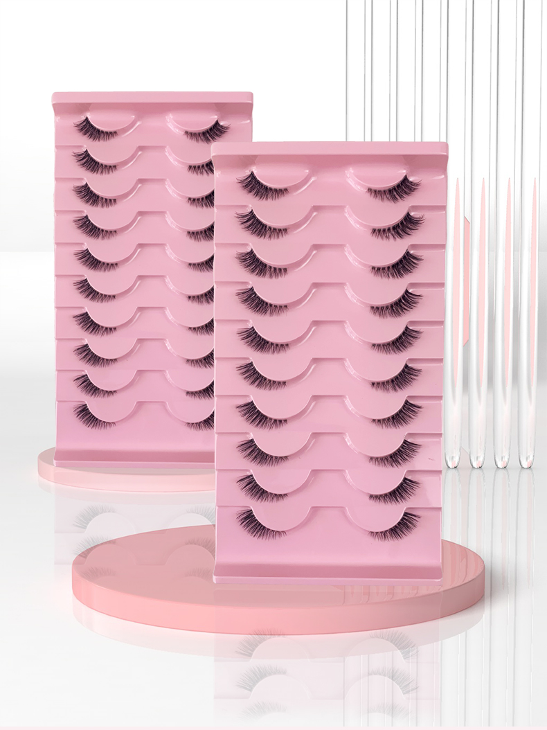 AMSDCN 10 pairs of 3D syntheti - огляд і ціна Eyelash Extension Medium