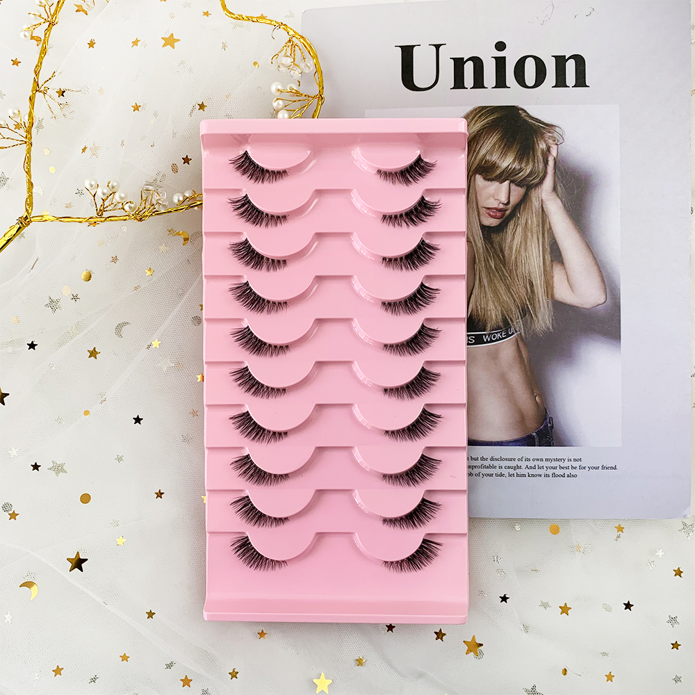 AMSDCN 10 pairs of 3D syntheti - огляд і ціна Eyelash Extension Medium