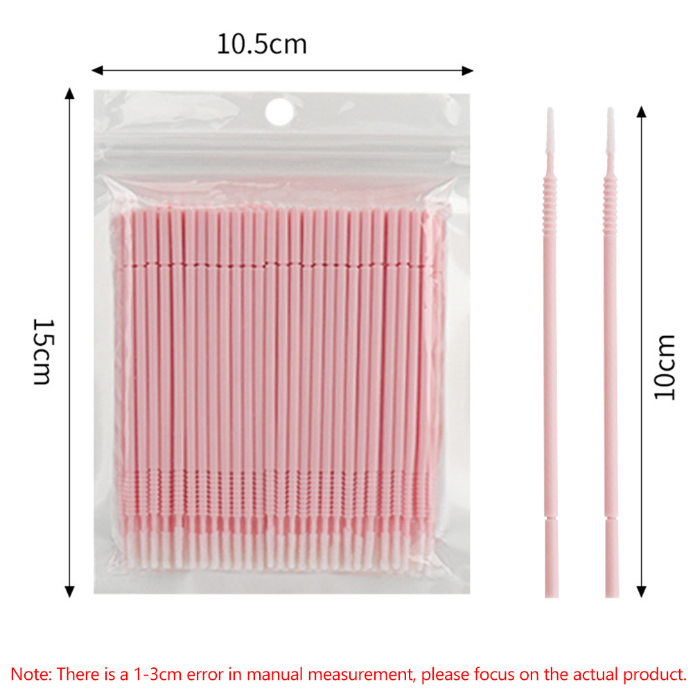 200pcs Eyelashes MicroBrush La - огляд і ціна Eyelash Extension Cleaning