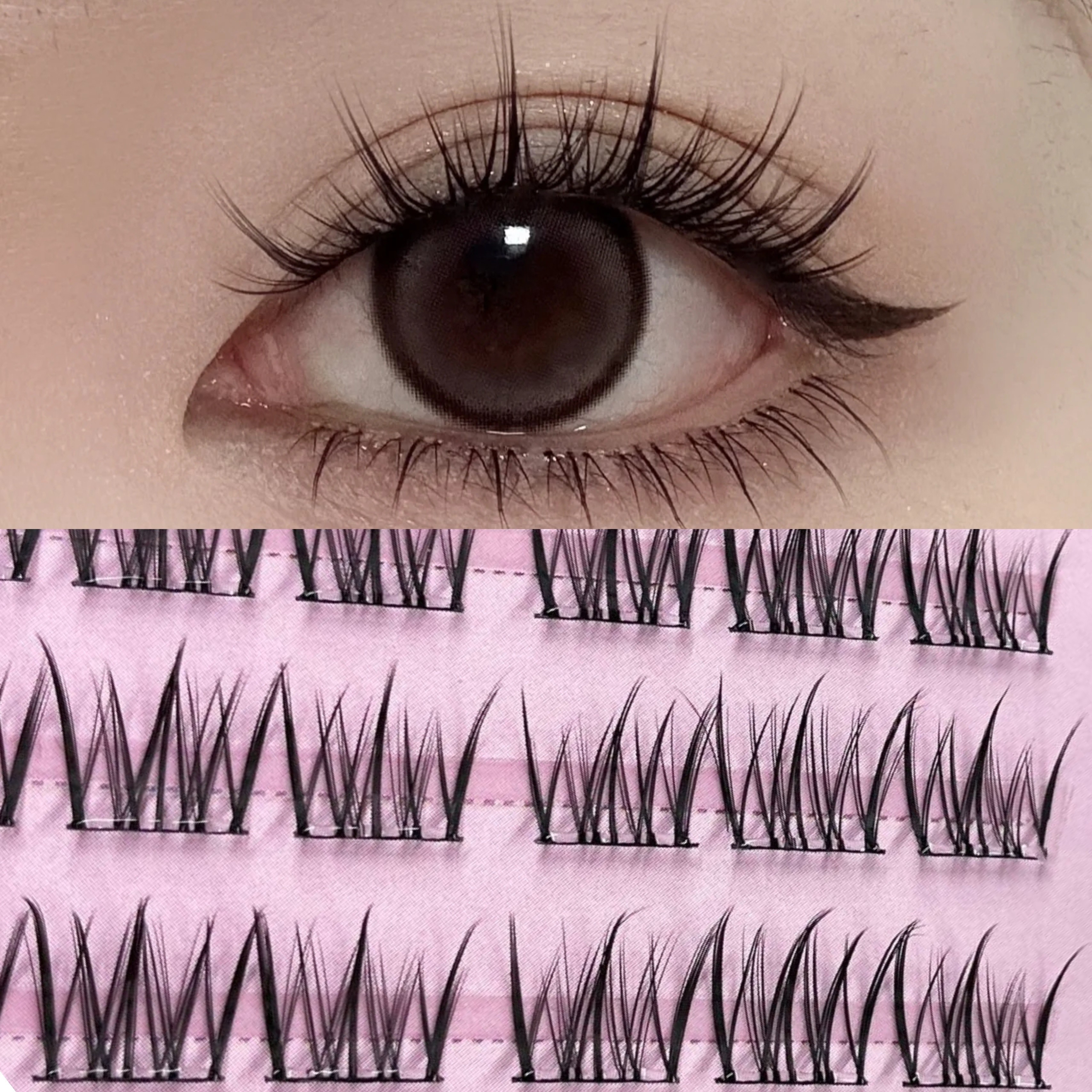 Mixiaohe Korean Pure Style Clu - огляд і ціна Eyelash Extension Eyelash