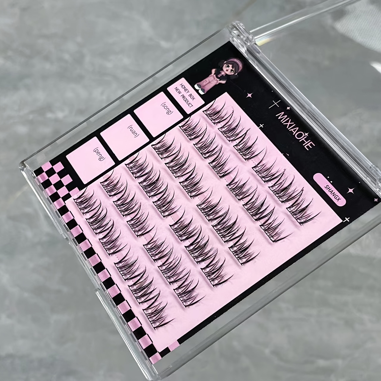 Mixiaohe Korean Pure Style Clu - огляд і ціна Eyelash Extension Eyelash