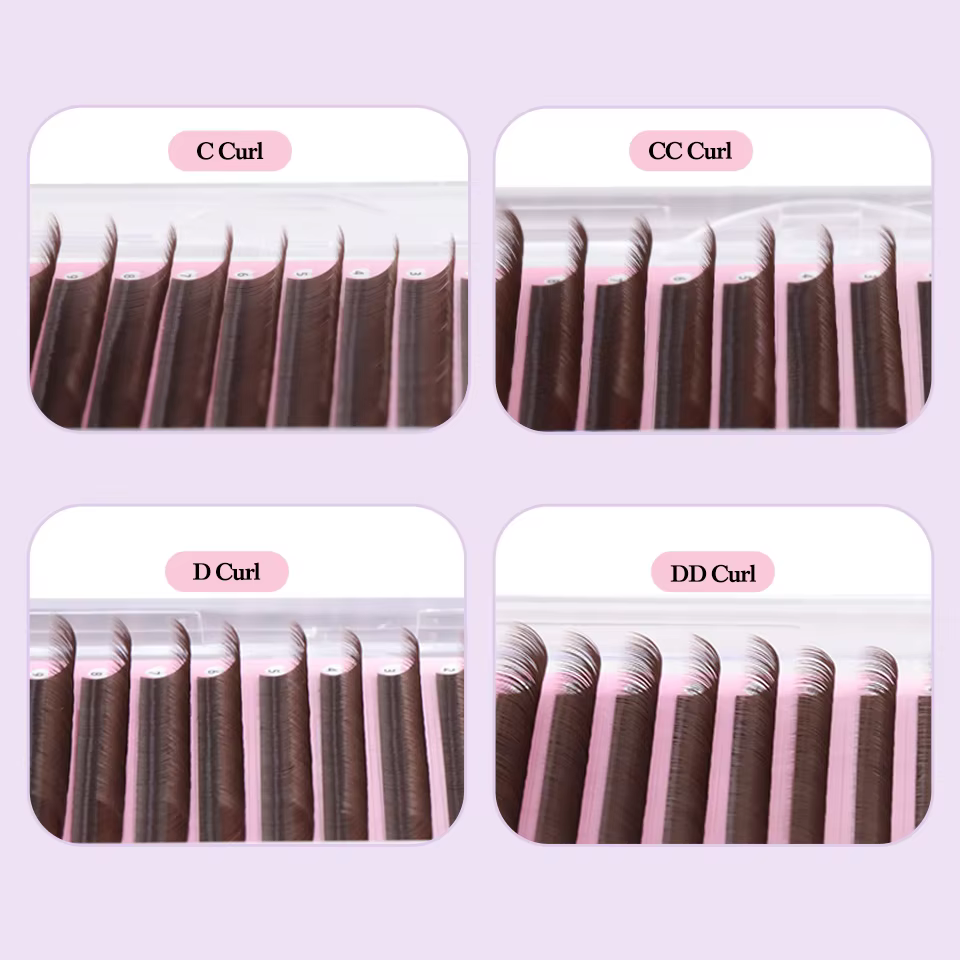 0.05 0.07 Light/Medium/Dark Br - огляд і ціна Eyelash Extension Medium