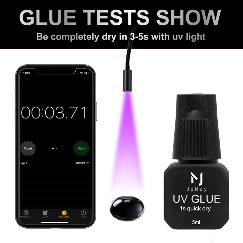 JOMAY UV Glue Fake Eyelash Ext - огляд і ціна Eyelash Extension Uv Glue