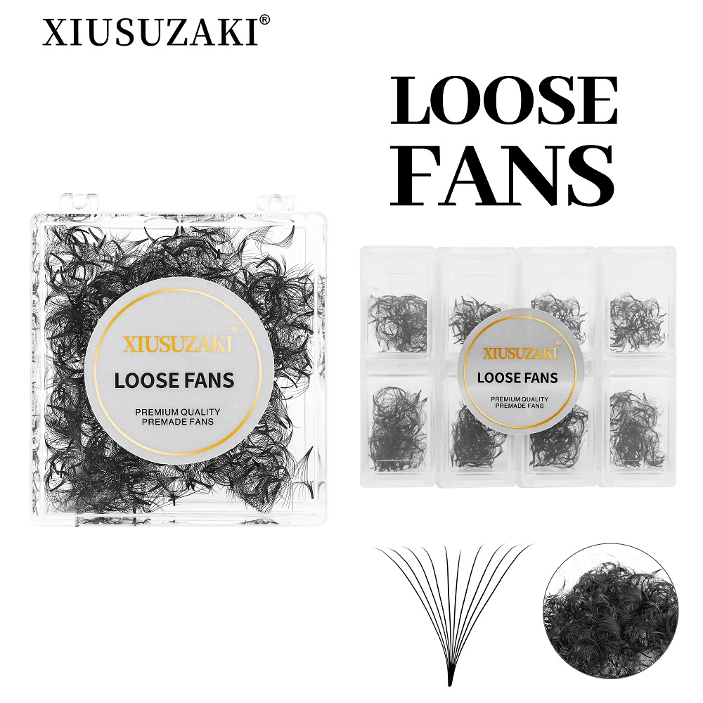 XIUSUZAKI Pointy Base Loose Fa - огляд і ціна Eyelash Extension Medium