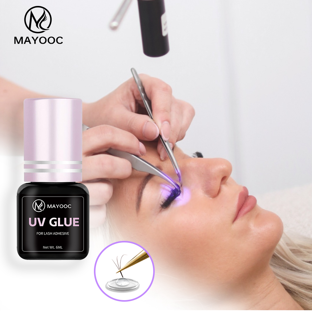 MAYOOC Fast Drying 0.1S UV Eye - огляд і ціна Eyelash Extension Uv Glue