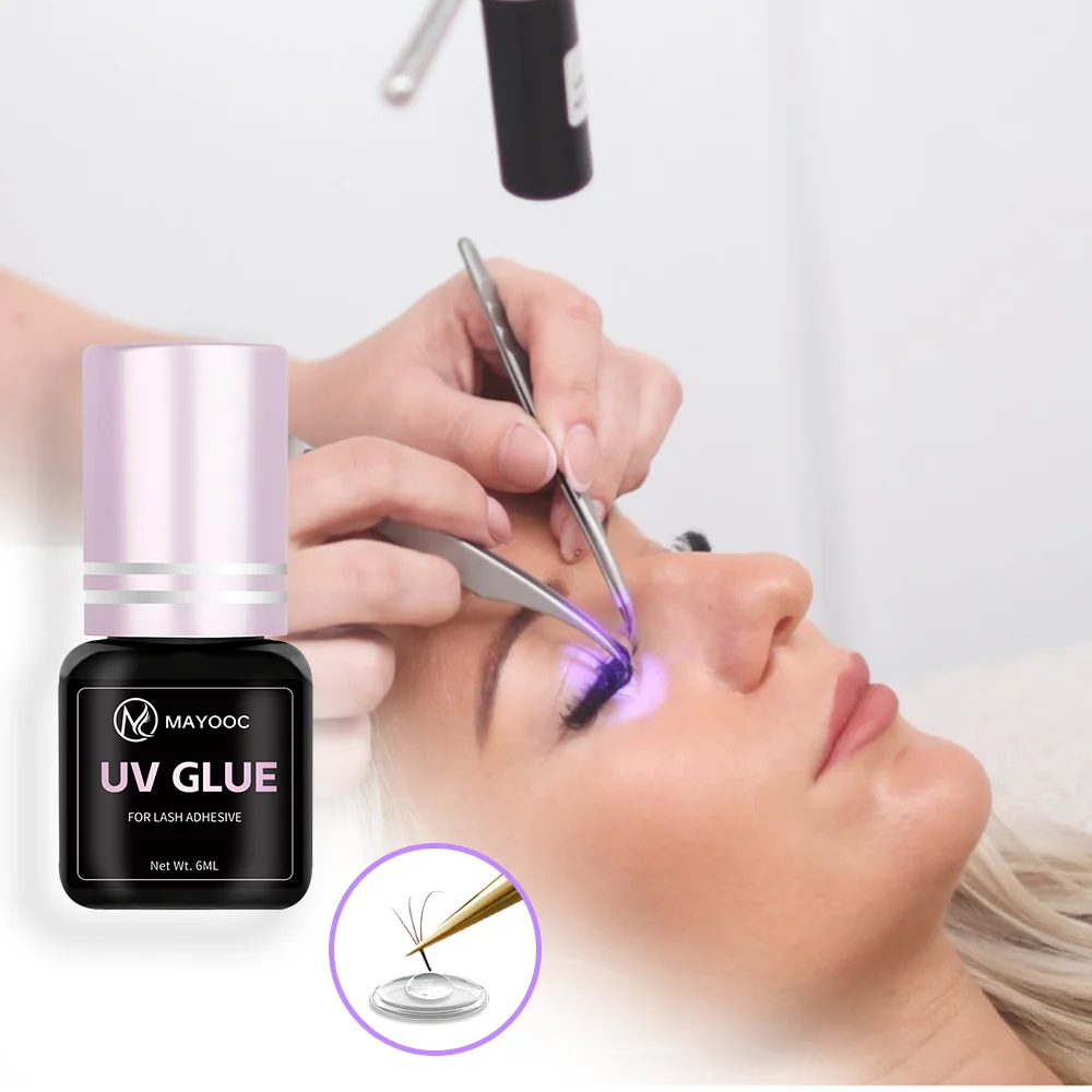 MAYOOC Fast Drying 0.1S UV Eye - огляд і ціна Eyelash Extension Uv Glue
