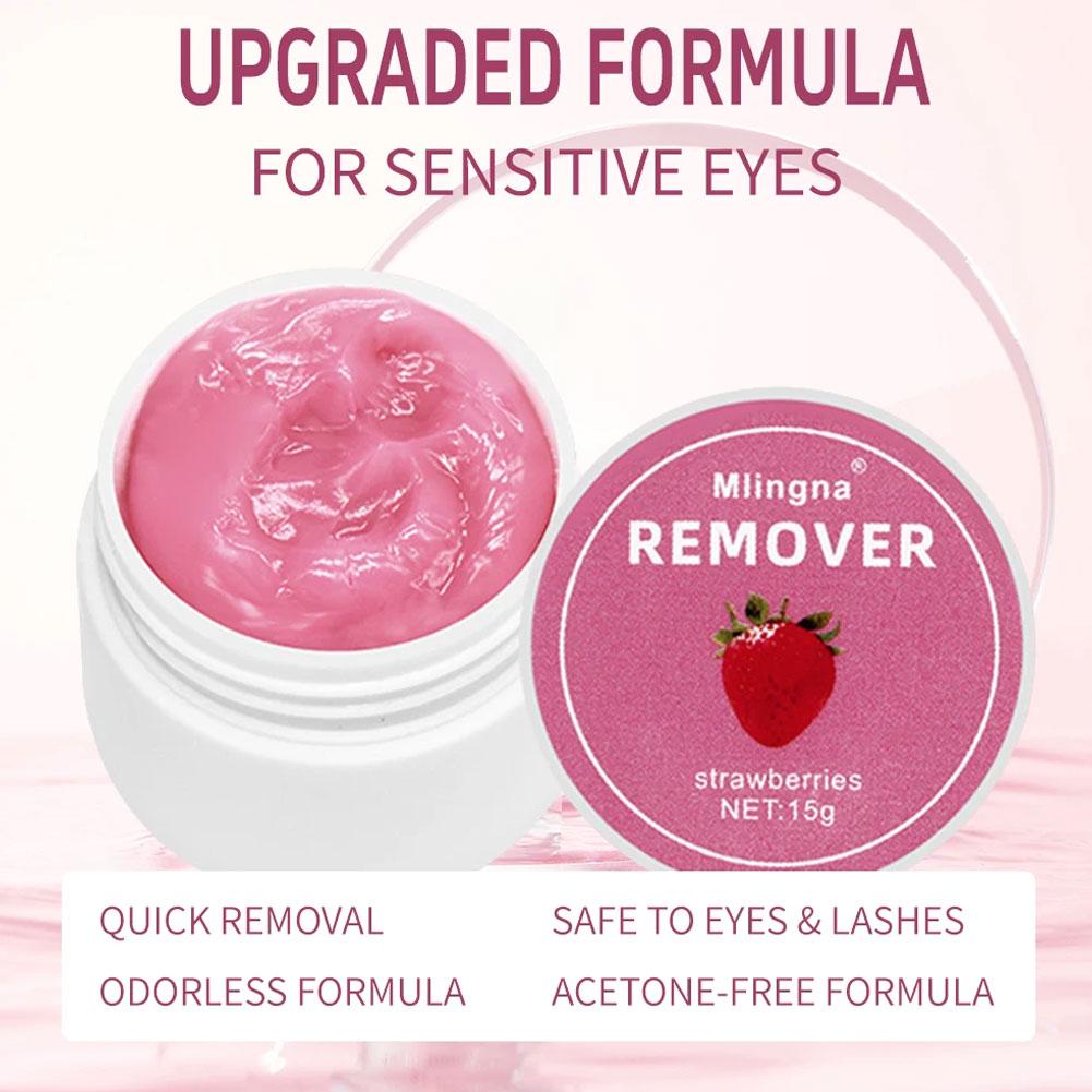 15g Eyelash Glue Removal Cream - огляд і ціна Eyelash Extension Eyelash