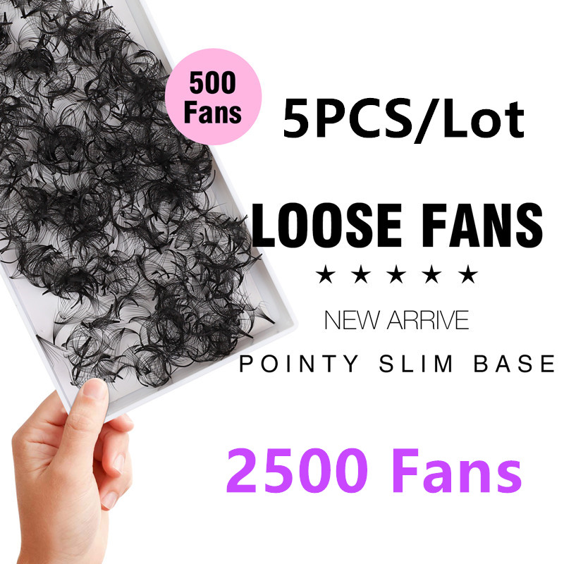 TDANCE 2500 Loose Fans Pointy  - огляд і ціна Eyelash Extension Medium