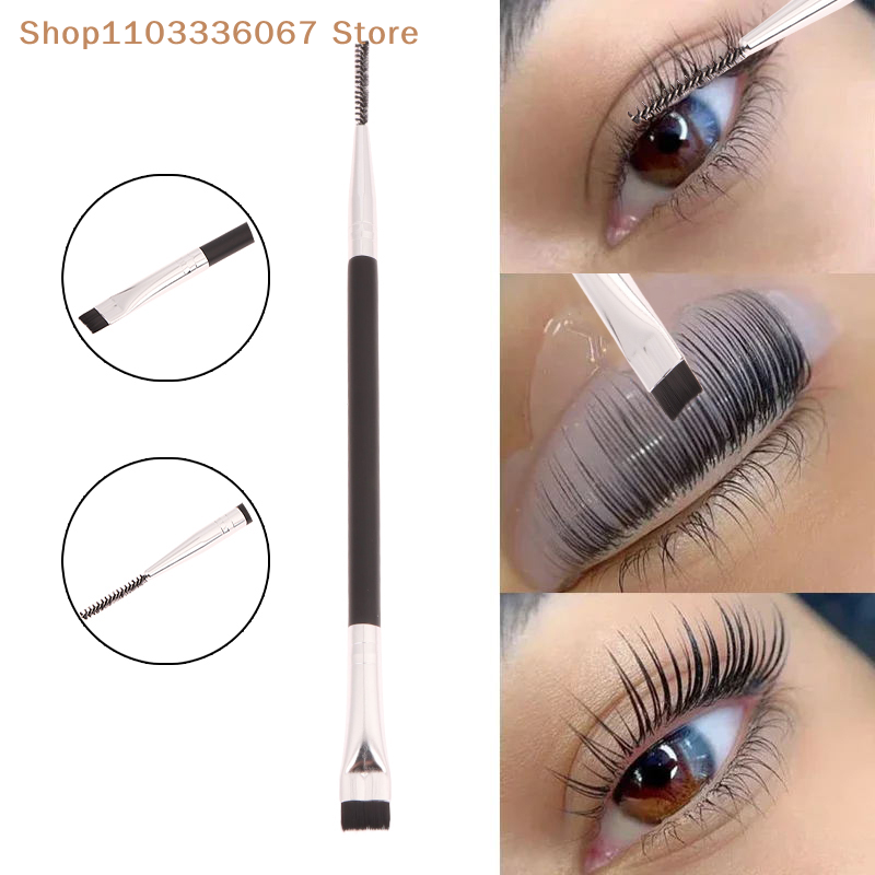 【HM】Double Headed Eyelash Perm - огляд і ціна Eyelash Extension Double Lash