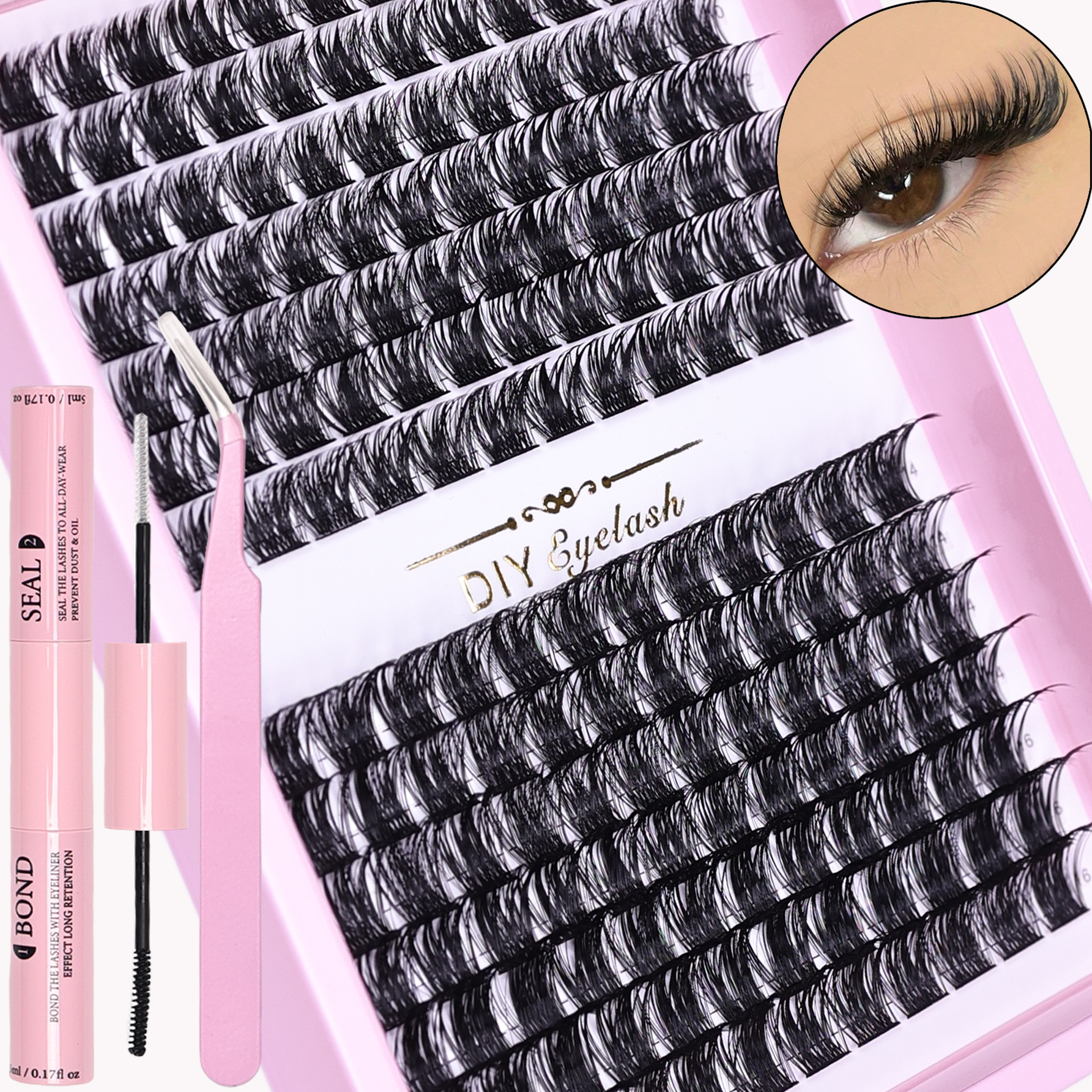168pcs DIY Eyelash Extension K - огляд і ціна Eyelash Extension Equipment