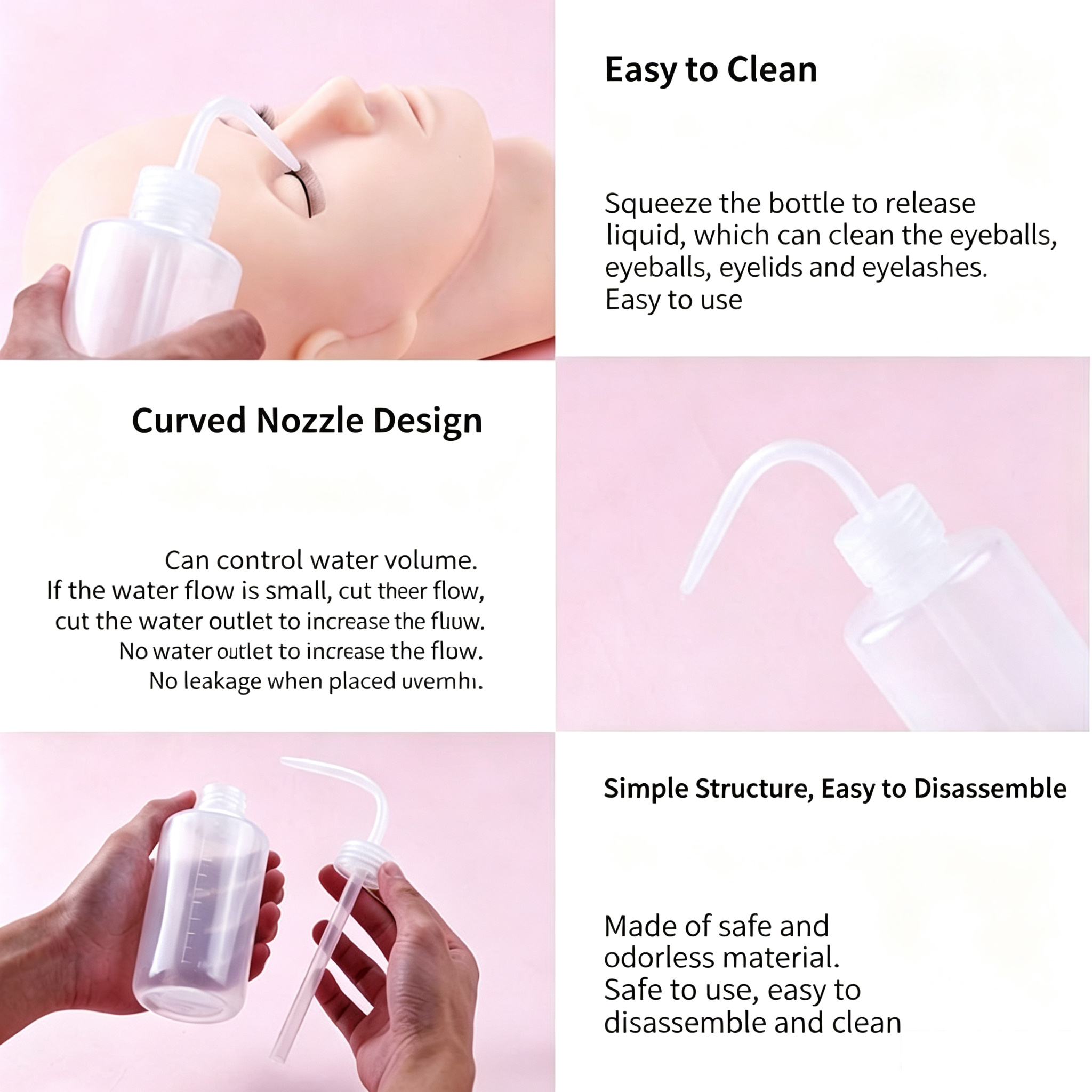 Lash Shampoo for Eyelash 50ML  - огляд і ціна Eyelash Extension Cleaning