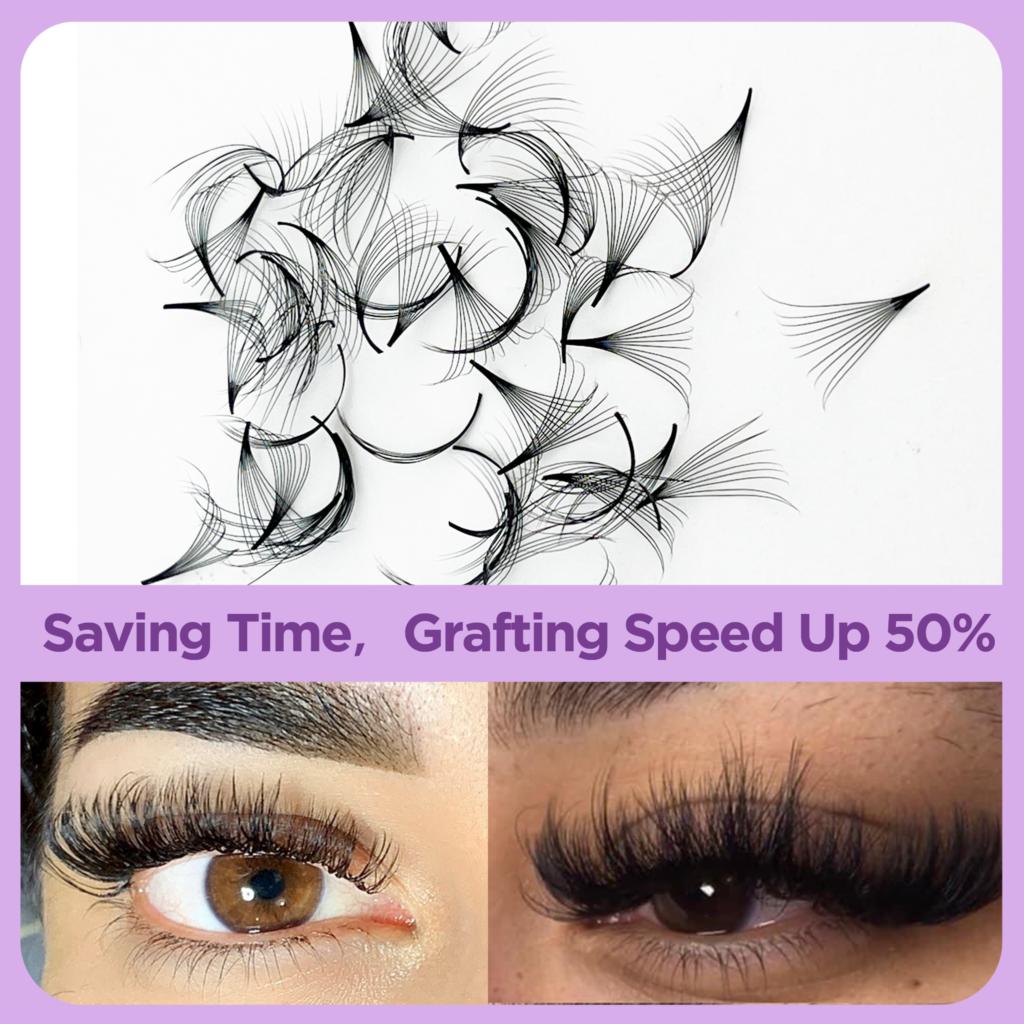 Tbestt 16D 20D Loose Fans Poin - огляд і ціна Eyelash Extension Medium