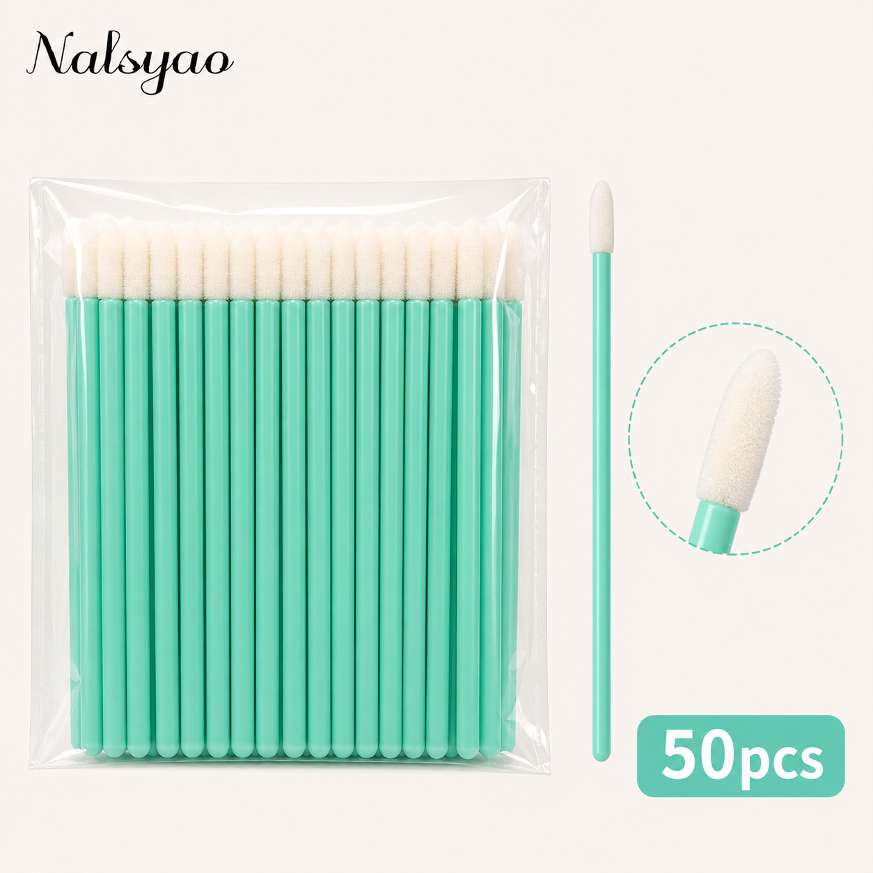 50/500PCS Disposable Lip Brush - огляд і ціна Eyelash Extension Eyelash