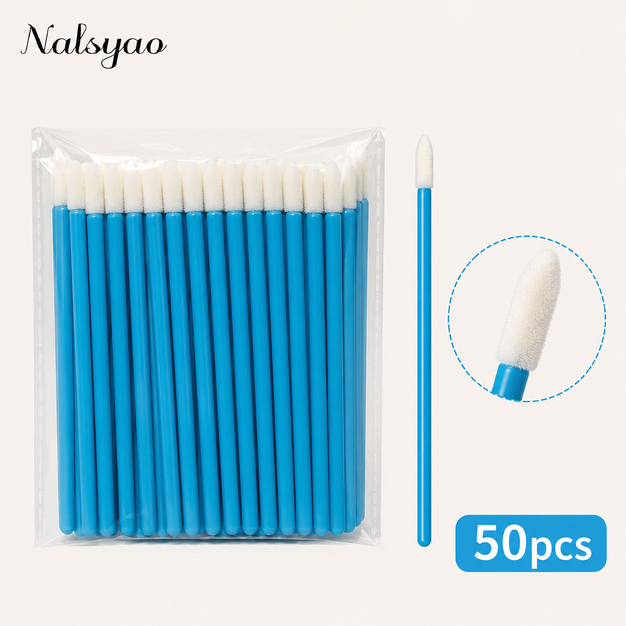 50/500PCS Disposable Lip Brush - огляд і ціна Eyelash Extension Eyelash