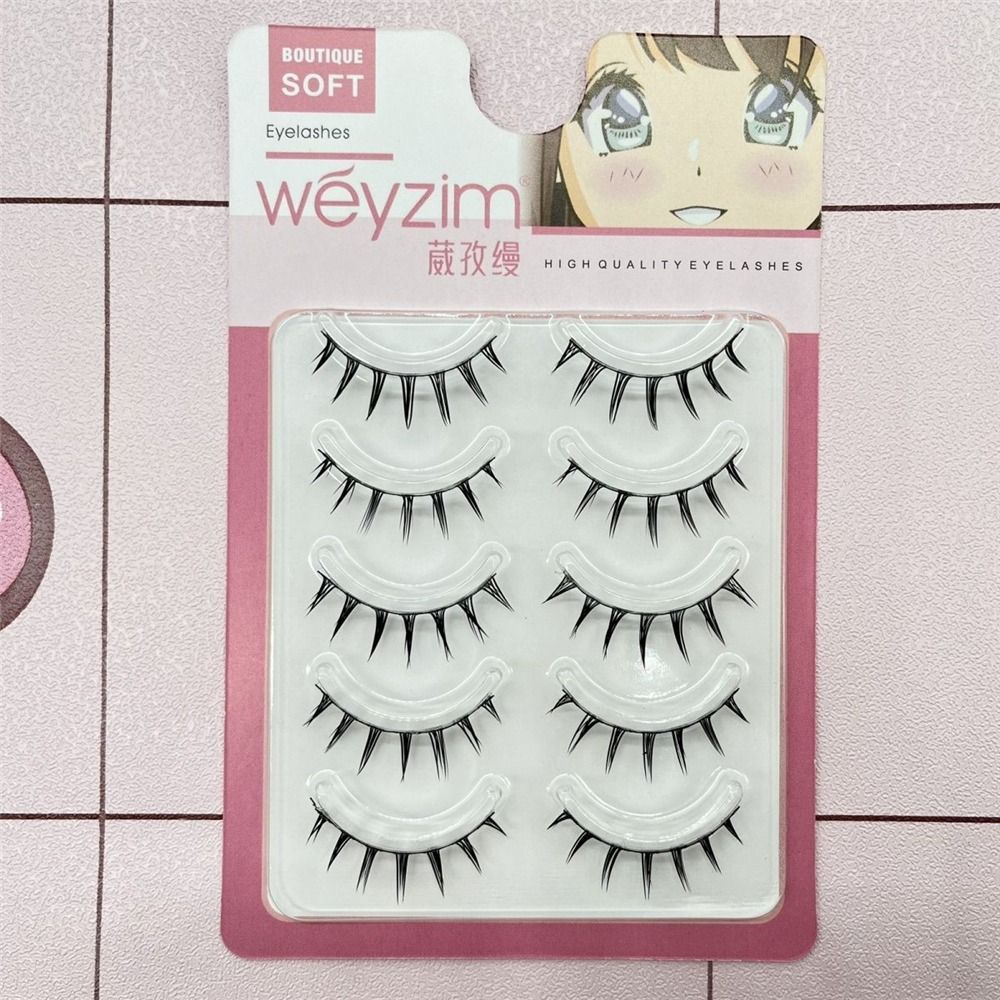 Faux Mink False Eyelashes 5 Pa - огляд і ціна Eyelash Extension Anime