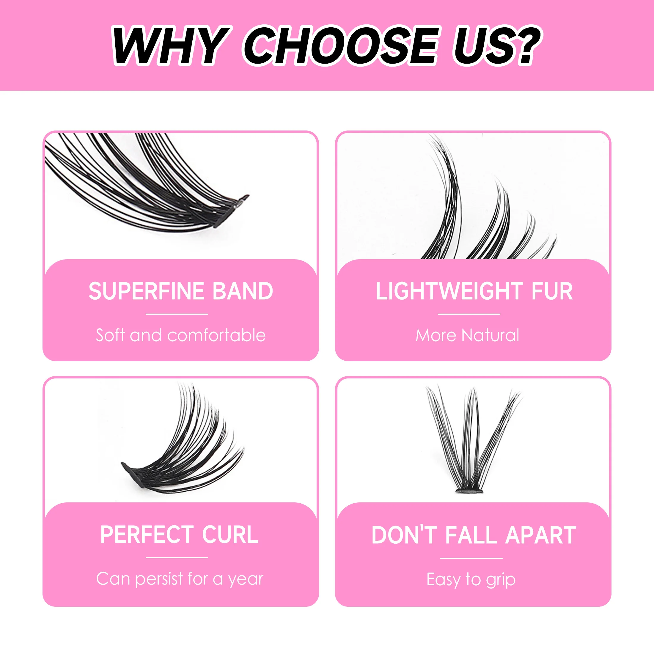 DIY Cluster Extension Lashes K - огляд і ціна Eyelash Extension Equipment