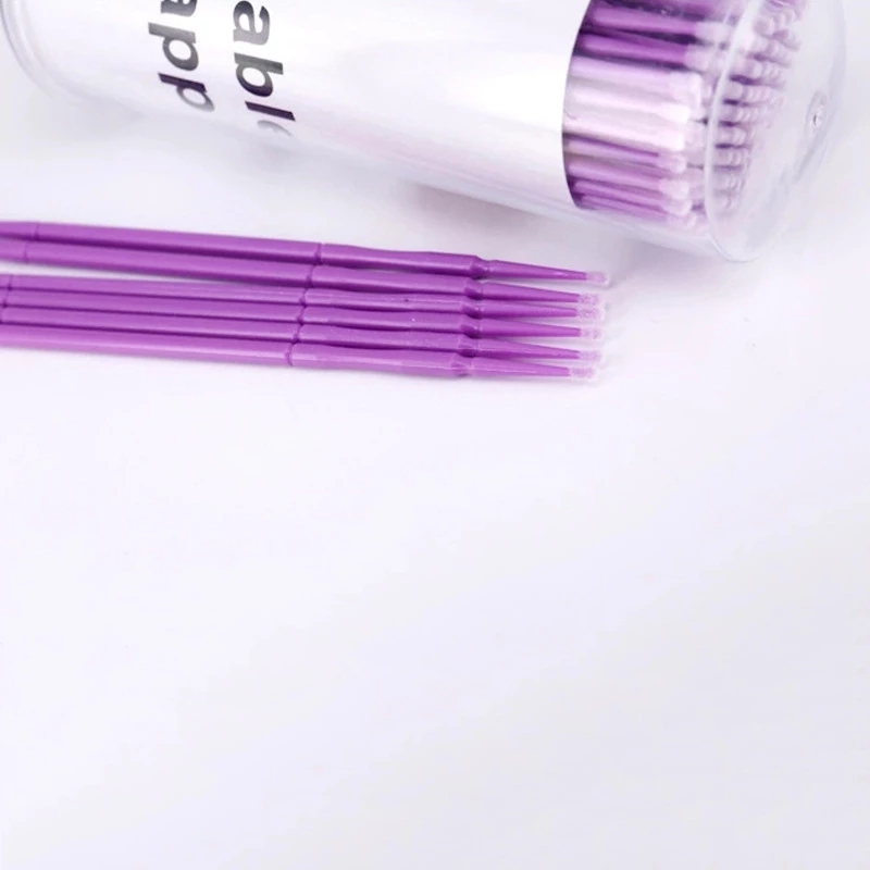 100Pcs/bottle MicroBrush For E - огляд і ціна Eyelash Extension Eyelash