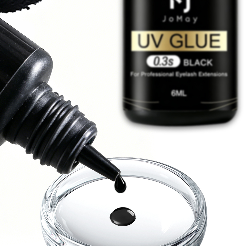 JOMAY Black Clear Purple UV Ey - огляд і ціна Eyelash Extension Uv Glue