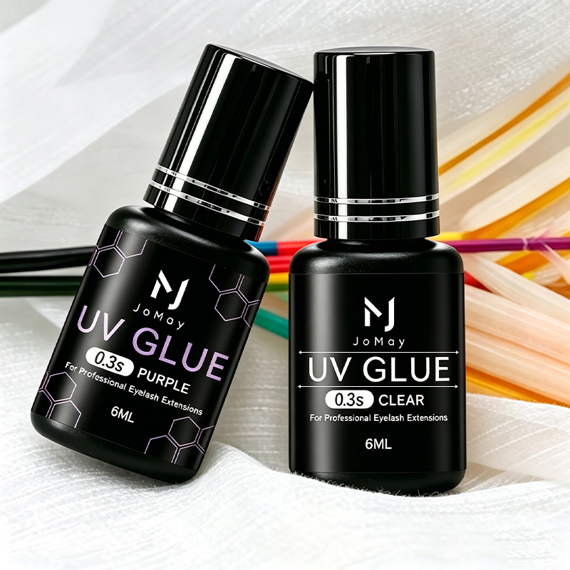 JOMAY Black Clear Purple UV Ey - огляд і ціна Eyelash Extension Uv Glue