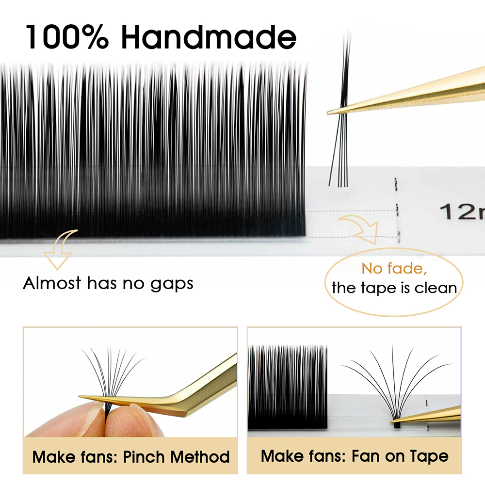 16 Lines MASSCAKU C D Curl Wat - огляд і ціна Eyelash Extension Natural Classic