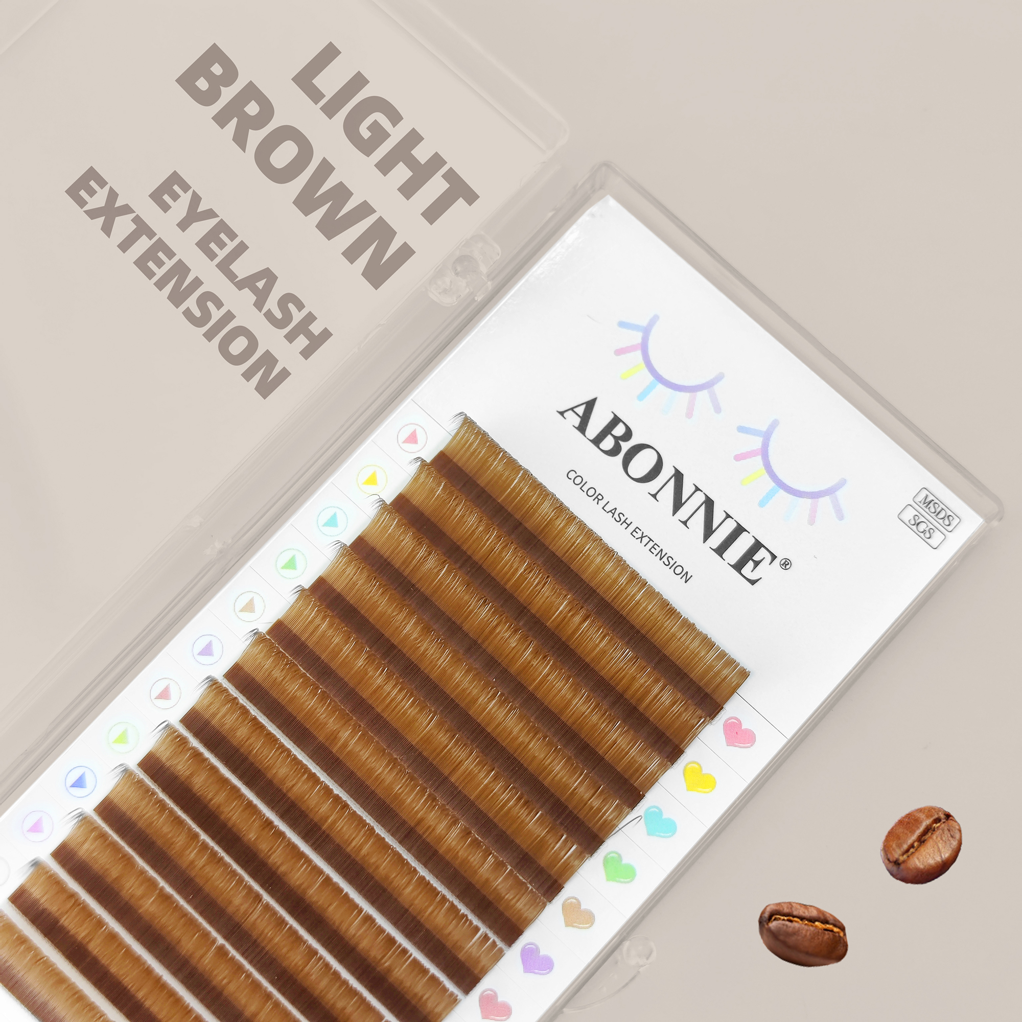 ABONNIE Brown Lash Classic Eye - огляд і ціна Eyelash Extension Natural Classic