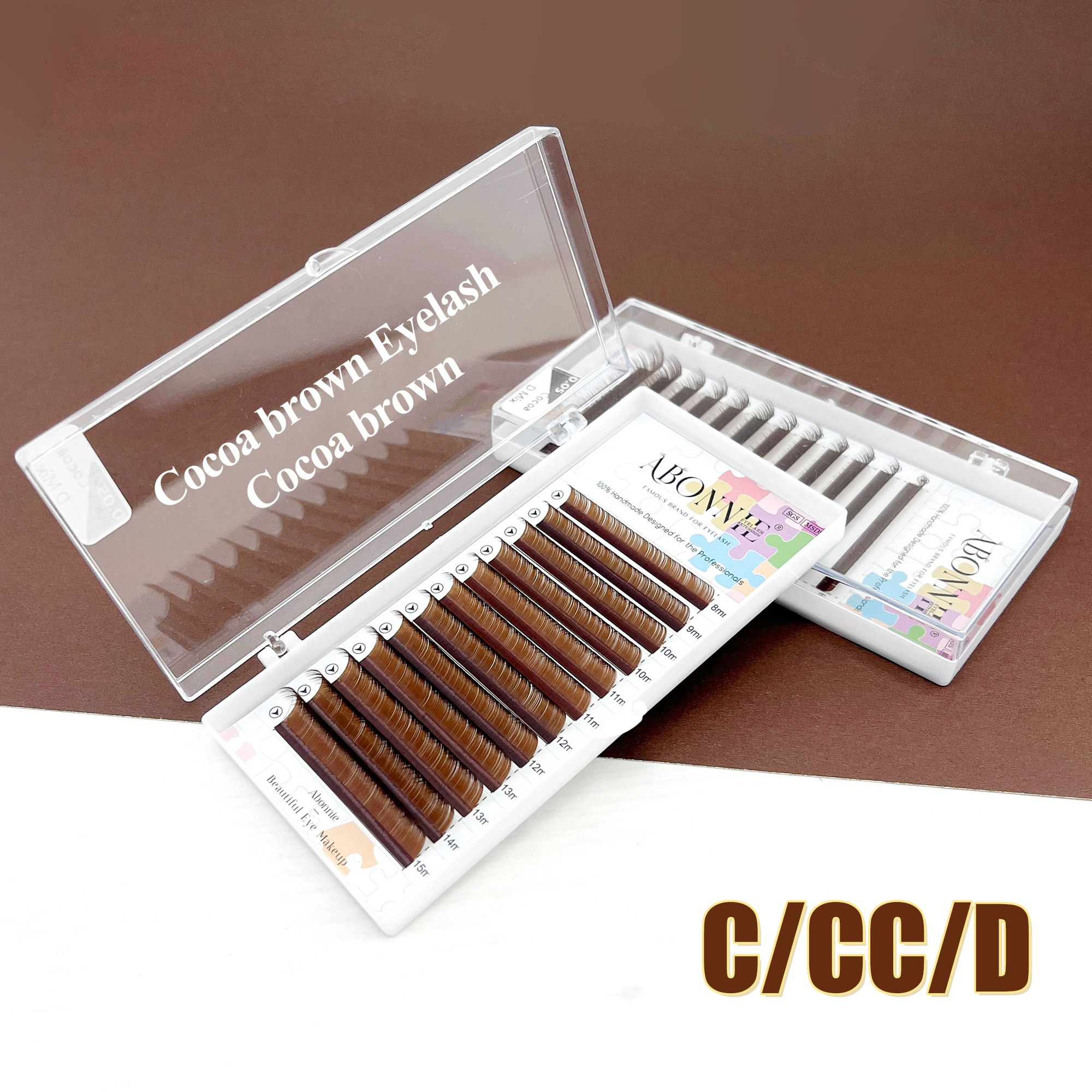 ABONNIE Brown Lash Classic Eye - огляд і ціна Eyelash Extension Natural Classic
