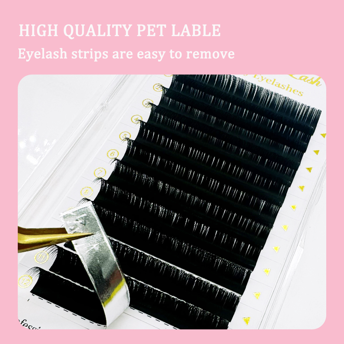 Camellia False Eyelashes LC LB - огляд і ціна Eyelash Extension Anime