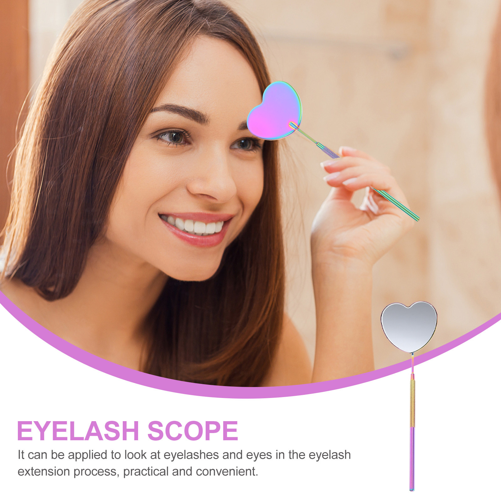 Heart Shape Lash Extension Mir - огляд і ціна Eyelash Extension Equipment