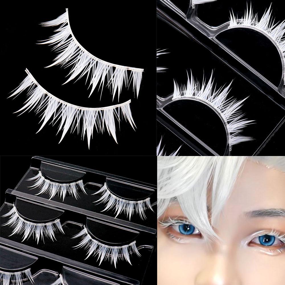White False Eyelashes Cosplay  - огляд і ціна Eyelash Extension Anime
