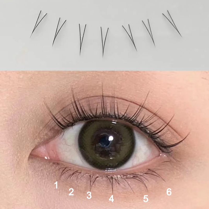 J Curl V Shape Under Eyelash C - огляд і ціна Eyelash Extension Anime