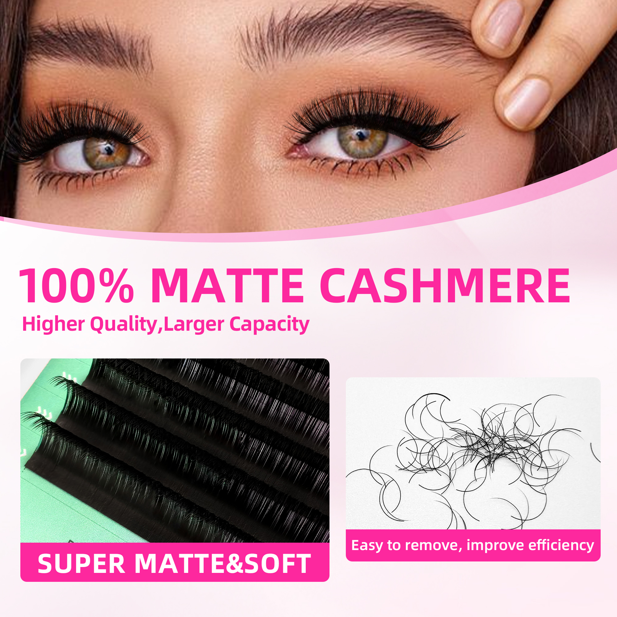 Tbestt Cashmere Classic Eyelas - огляд і ціна Eyelash Extension Natural Classic