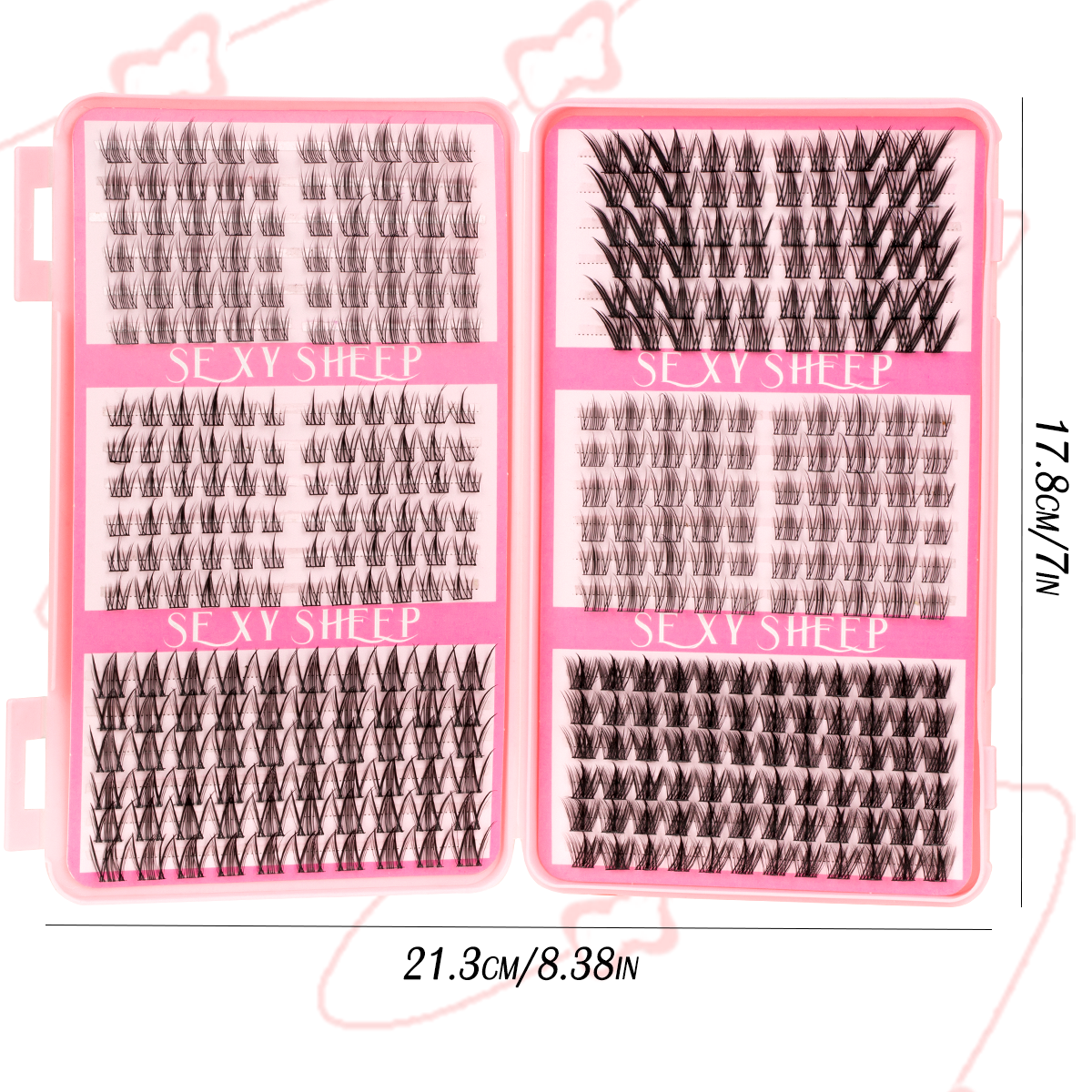 DIY Eyelashes Clusters Natural - огляд і ціна Eyelash Extension Anime