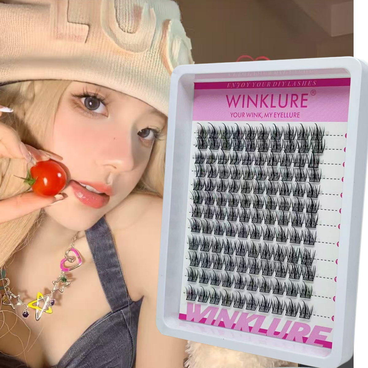 WINKLURE Manga Lash Clusters K - огляд і ціна Eyelash Extension Anime
