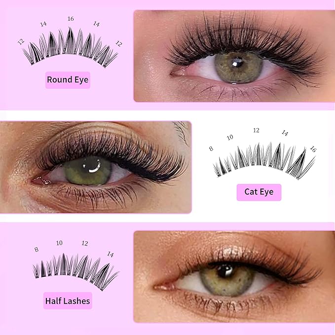 WINKLURE Manga Lash Clusters K - огляд і ціна Eyelash Extension Anime