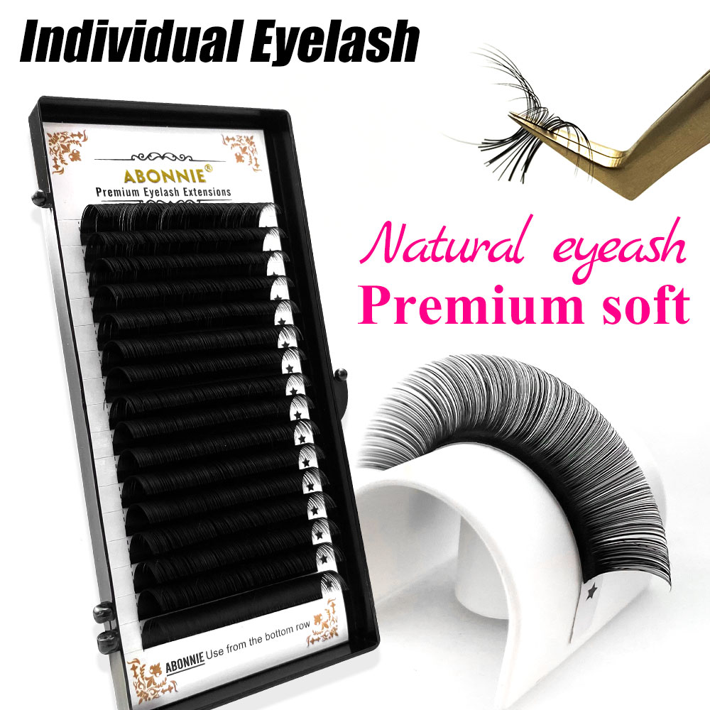 Abonnie 16Rows Classic Silk La - огляд і ціна Eyelash Extension Natural Classic