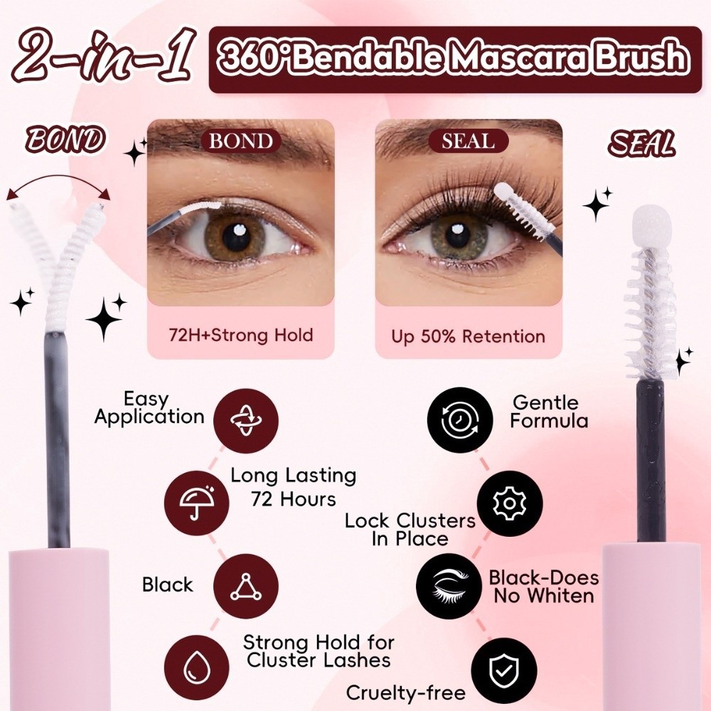 8-18mm Length False Eyelashes  - огляд і ціна Eyelash Extension Natural