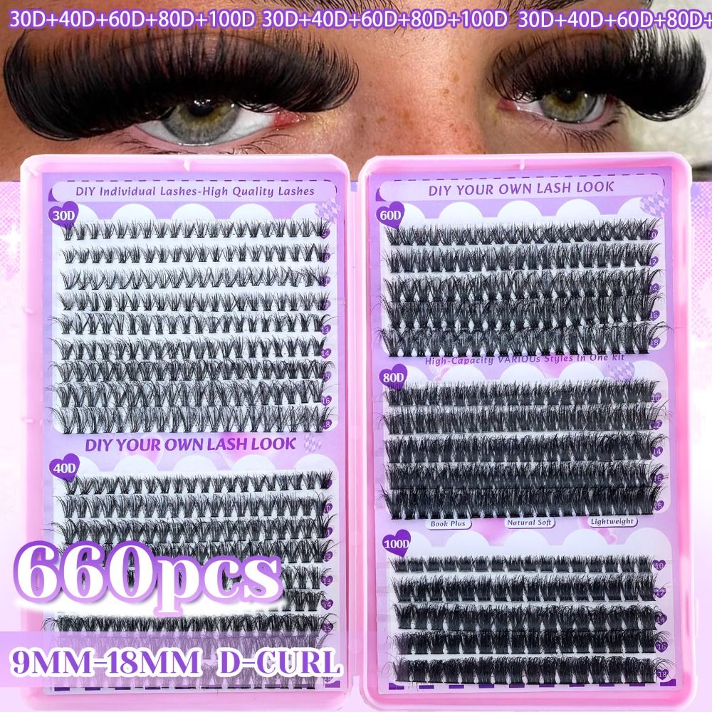 9-18mm Length False Eyelashes  - огляд і ціна Eyelash Extension Natural