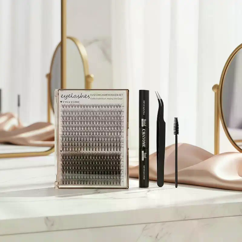 10D-100D 3D False Eyelash Kit  - огляд і ціна Eyelash Extension Natural