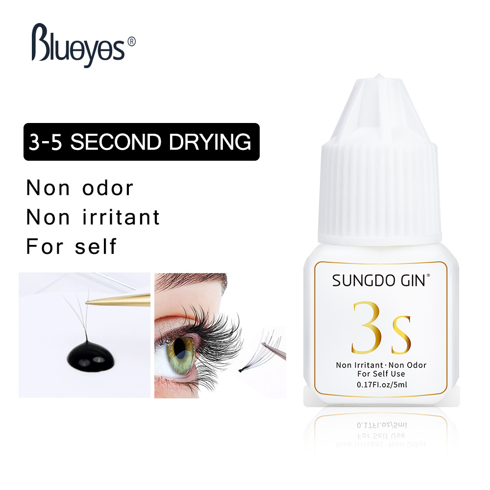 Eyelash Extension Glue 3S Fast - огляд і ціна Eyelash Extension Open Eye