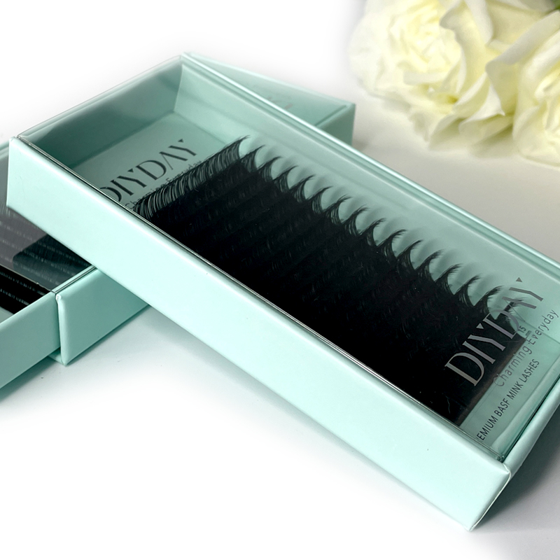 DIYDAY 16Rows Mink Lashes Indi - огляд і ціна Eyelash Extension Natural Classic