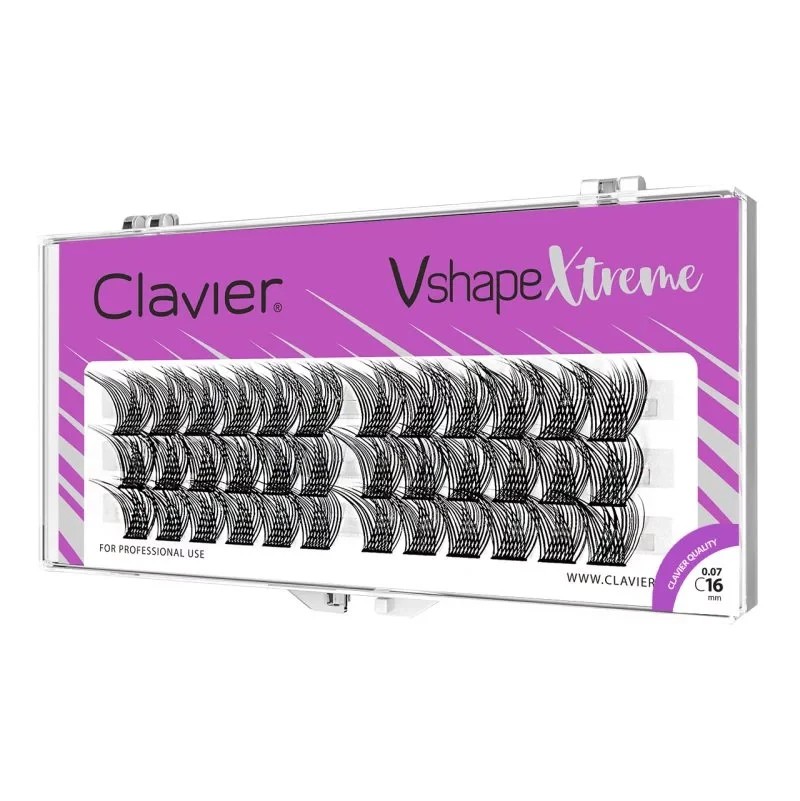 CLAVIER New Arrival Vshape Xtr - огляд і ціна Eyelash Extension Anime