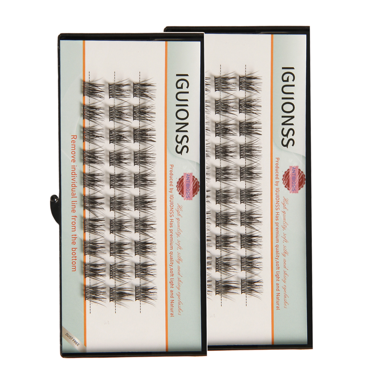 IGUIONSS Lash Clusters DIY Eye - огляд і ціна Eyelash Extension Anime