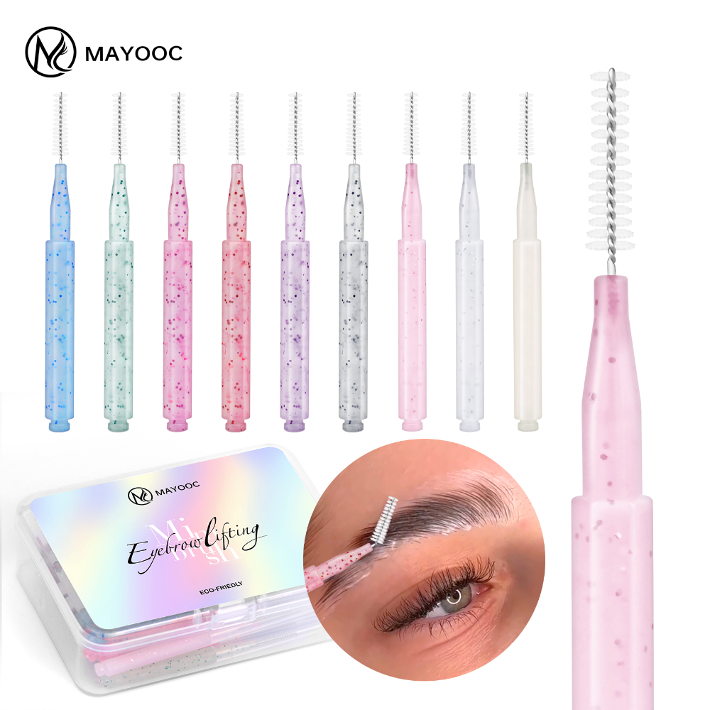 MAYOOC Mini Eyebrow Brush Brow - огляд і ціна Eyelash Extension Uv Glue